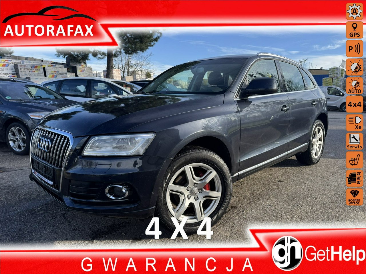 Audi Q5  | 4X4 Stały | Automatyczna | 225 Km | Niebieski Ciemny