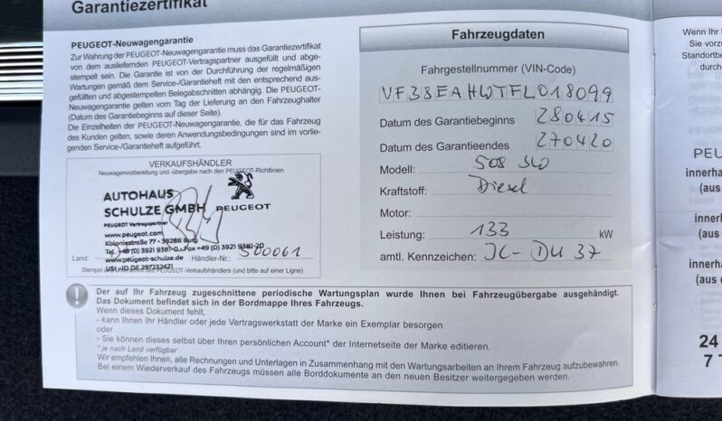 PEUGEOT 508  | FWD (przód) | Automatyczna | 180 KM | Brązowy full