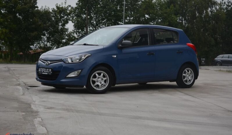 HYUNDAI i20  | FWD (przód) | Manualna | 85 KM | Niebieski full