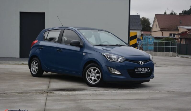 HYUNDAI i20  | FWD (przód) | Manualna | 85 KM | Niebieski full