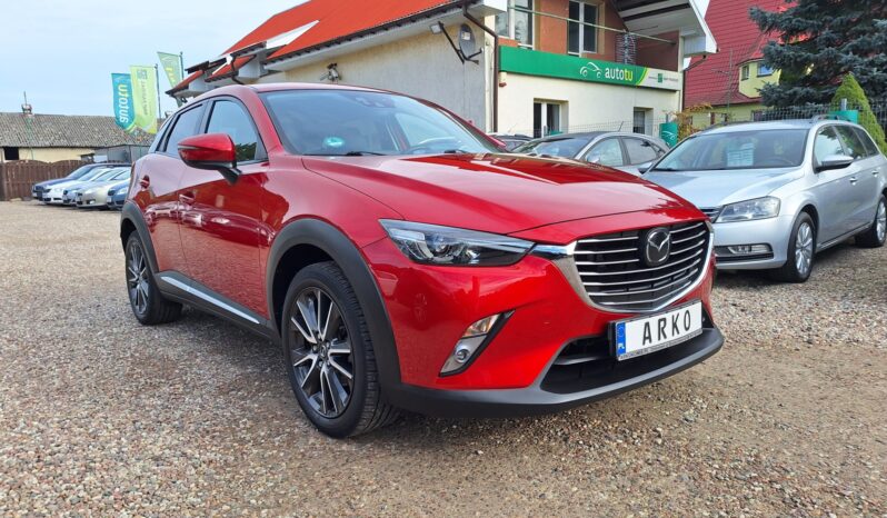MAZDA CX-3  | FWD (przód) | Manualna | 120 KM | Czerwony