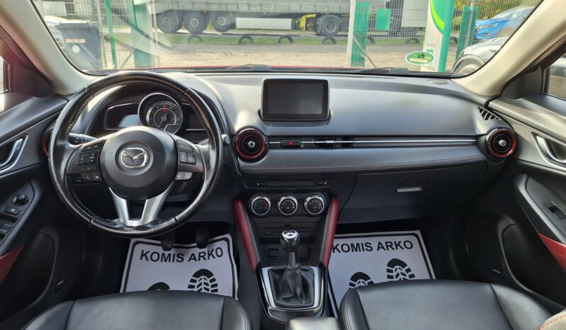 MAZDA CX-3  | FWD (przód) | Manualna | 120 KM | Czerwony full