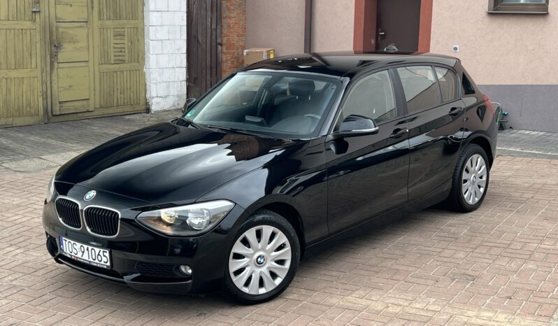 BMW Seria 1  | RWD (tył) | Manualna | 136 KM | Czarny full