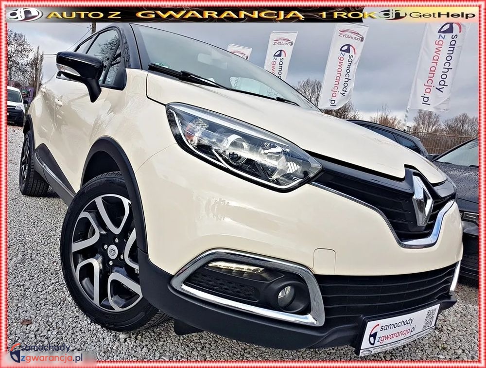 Renault Captur  | Fwd (Przód) | Automatyczna | 118 Km | Beżowy