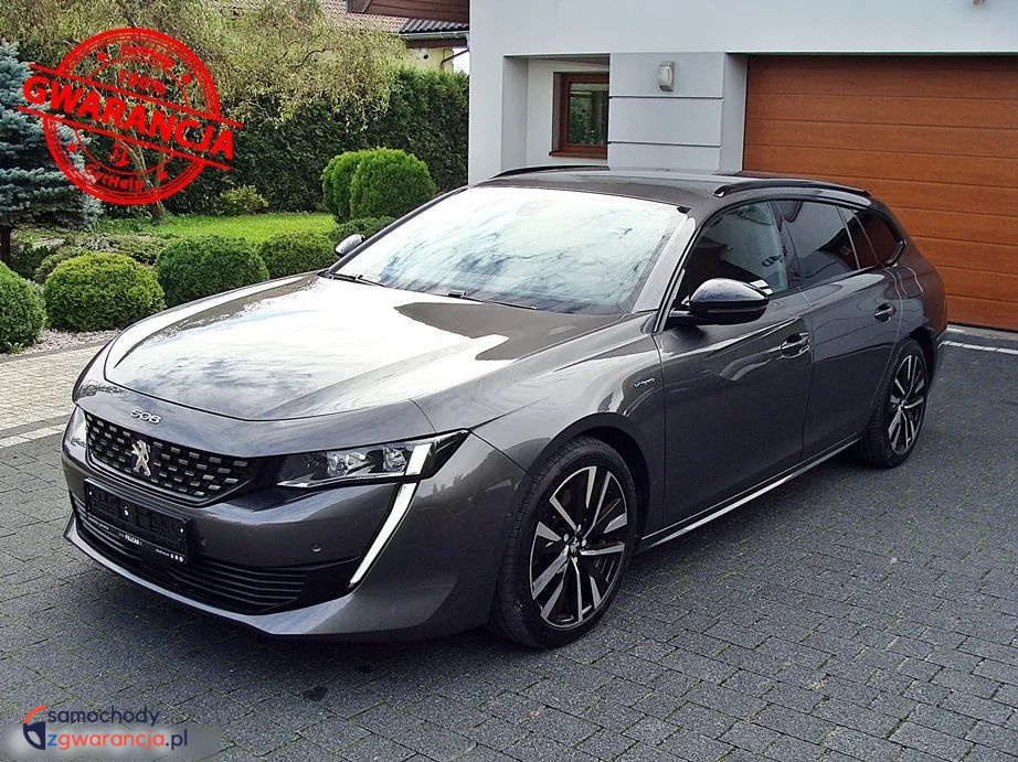 Peugeot   508     225 Km    Automatyczna    Fwd (Przód)    Szary