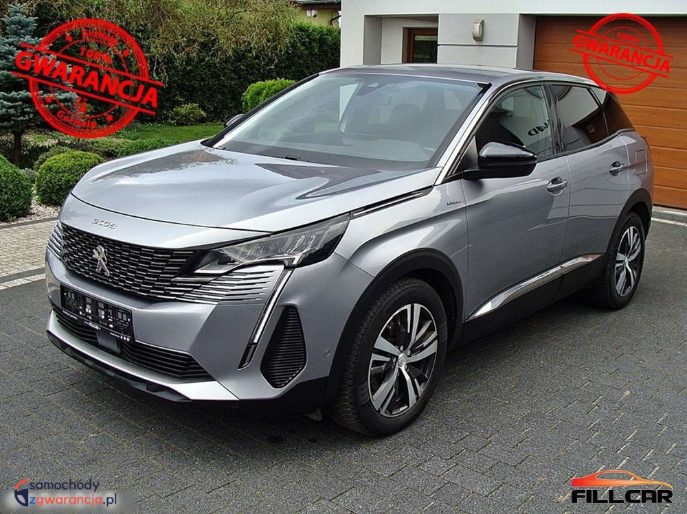 Peugeot   3008     225 Km    Automatyczna    Fwd (Przód)    Szary