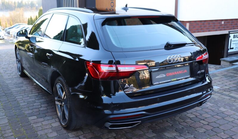 AUDI A4  | 2020 | 190 KM | 1968cm3 | Czarny full