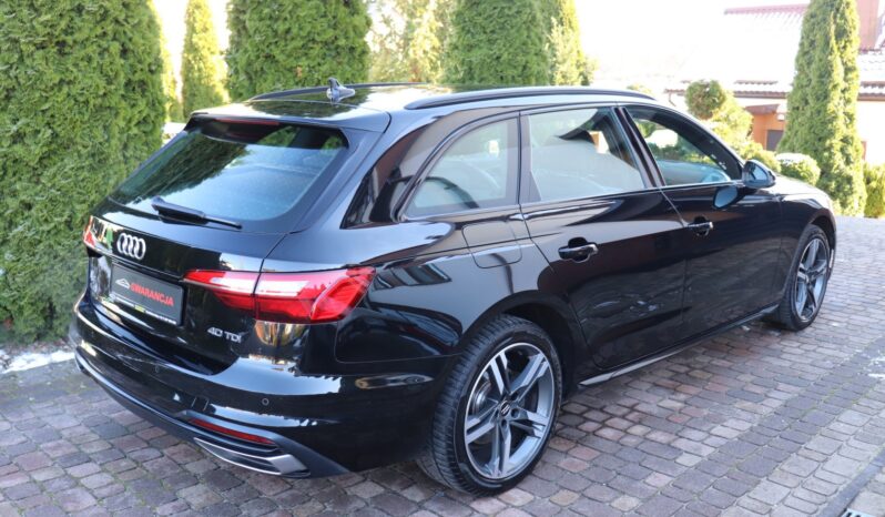 AUDI A4  | 2020 | 190 KM | 1968cm3 | Czarny full
