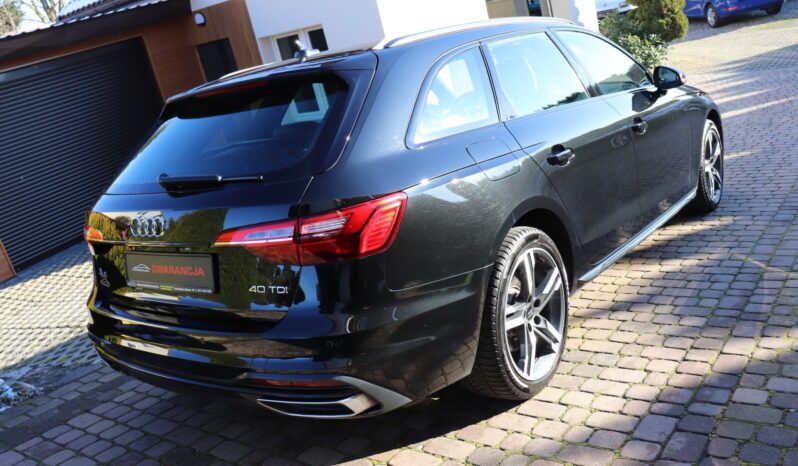AUDI A4  | 2020 | 190 KM | 1968cm3 | Czarny full