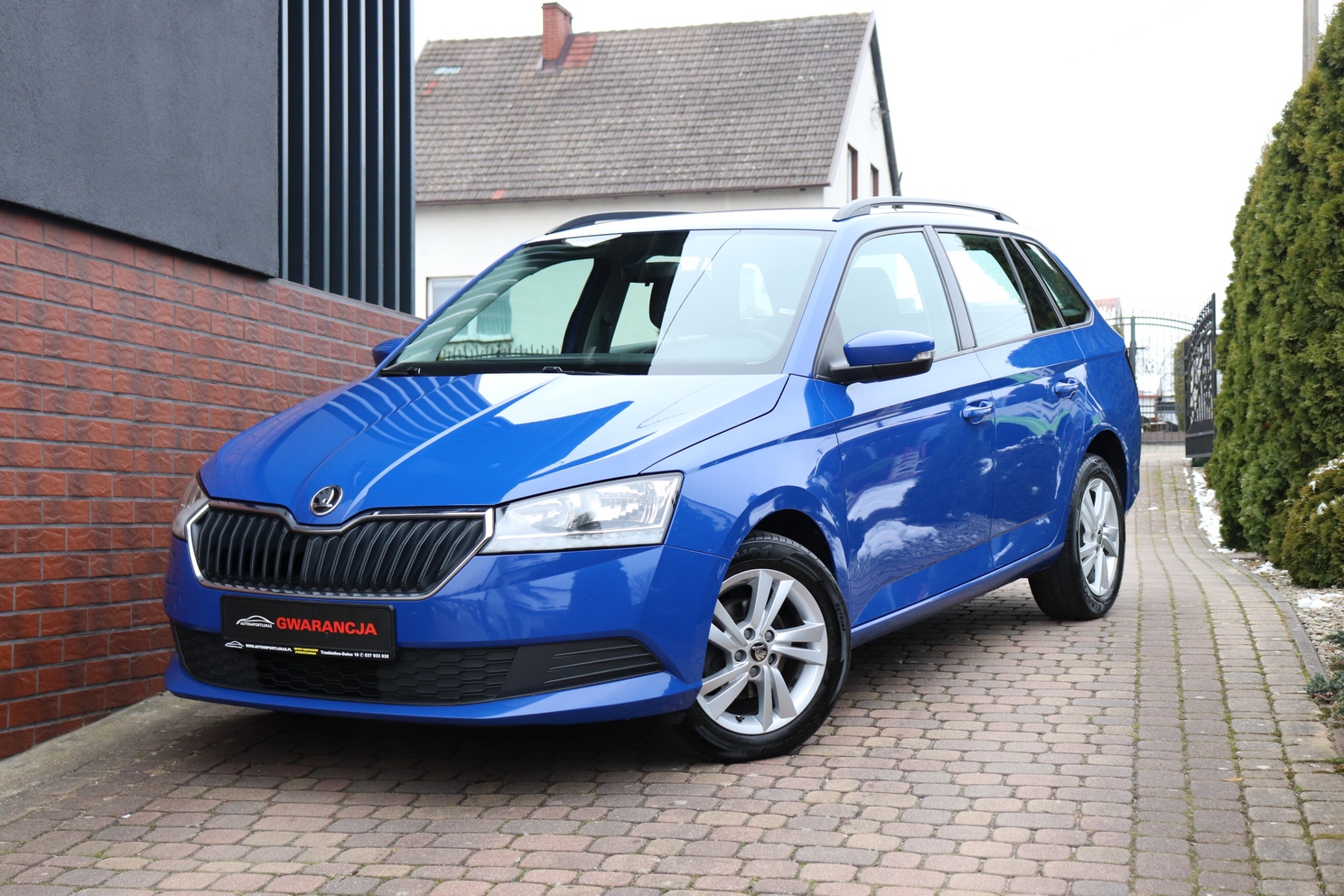 Skoda Fabia  | 2022 | 95 Km | 999Cm3 | Granatowy