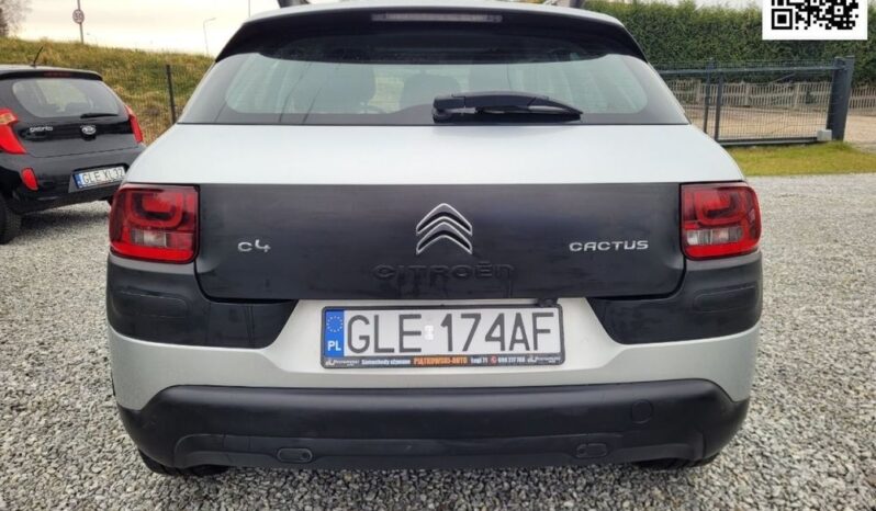 CITROEN C4 Cactus  | FWD (przód) | Manualna | 82 KM | Srebrny full