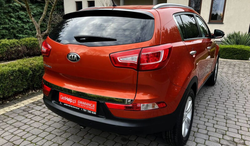 KIA Sportage  | 4×4 (stały) | Manualna | 163 KM | Pomarańczowy full