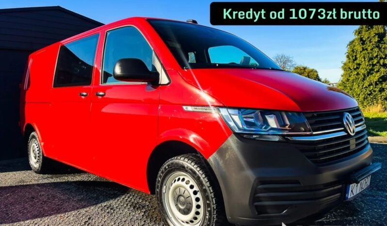 Volkswagen Transporter T6 Dsg | Fwd (Przód) | Automatyczna | 150 Km | Czerwony