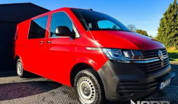 VOLKSWAGEN TRANSPORTER T6 DSG | FWD (przód) | Automatyczna | 150 KM | Czerwony full