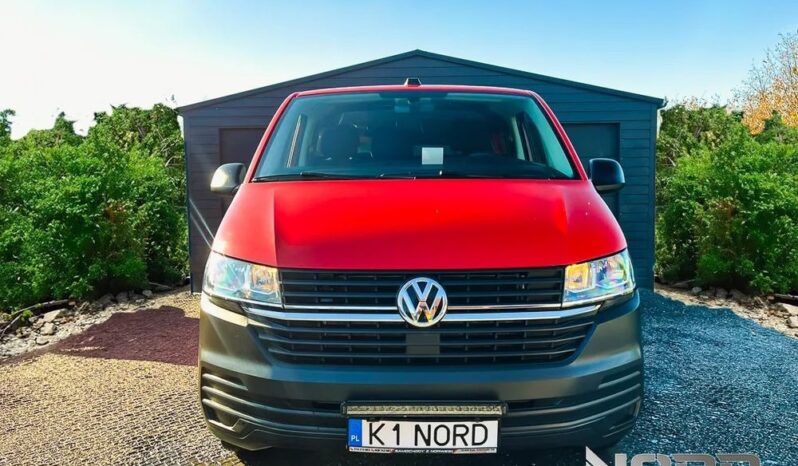 VOLKSWAGEN TRANSPORTER T6 DSG | FWD (przód) | Automatyczna | 150 KM | Czerwony full