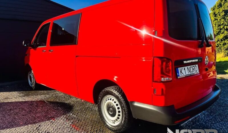 VOLKSWAGEN TRANSPORTER T6 DSG | FWD (przód) | Automatyczna | 150 KM | Czerwony full