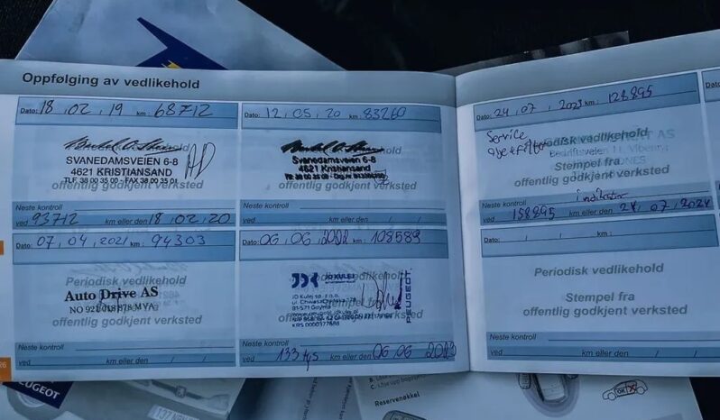 PEUGEOT 308  | FWD (przód) | Automatyczna | 120 KM | Niebieski full