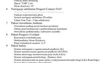 PEUGEOT 508  | FWD (przód) | Automatyczna | 130 KM | Granatowy full