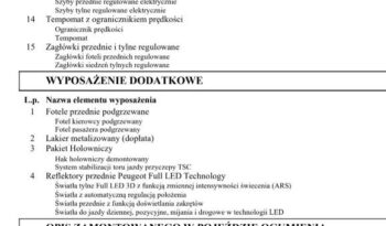 PEUGEOT 508  | FWD (przód) | Automatyczna | 130 KM | Granatowy full