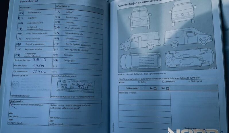 VOLKSWAGEN TRANSPORTER T6 DSG | 4×4 (stały) | Automatyczna | 150 KM | Żółty full