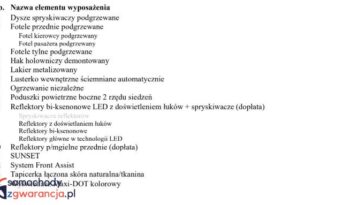 SKODA Octavia  | 4×4 (stały) | Automatyczna | 180 KM | Czarny full