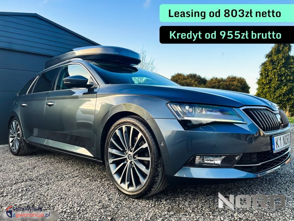 Skoda Superb  | Fwd (Przód) | Automatyczna | 150 Km | Szary