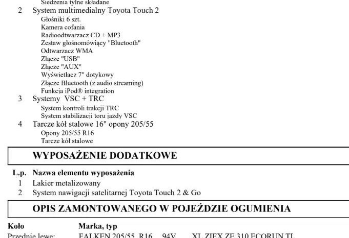 TOYOTA Auris  | FWD (przód) | Automatyczna | 136 KM | Srebrny full