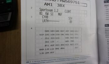 VOLKSWAGEN Golf Sportsvan  | RWD (tył) | Manualna | 110 KM | Szary full