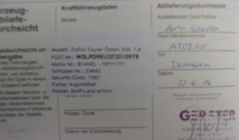 OPEL Zafira  | FWD (przód) | Manualna | 120 KM | Srebrny full