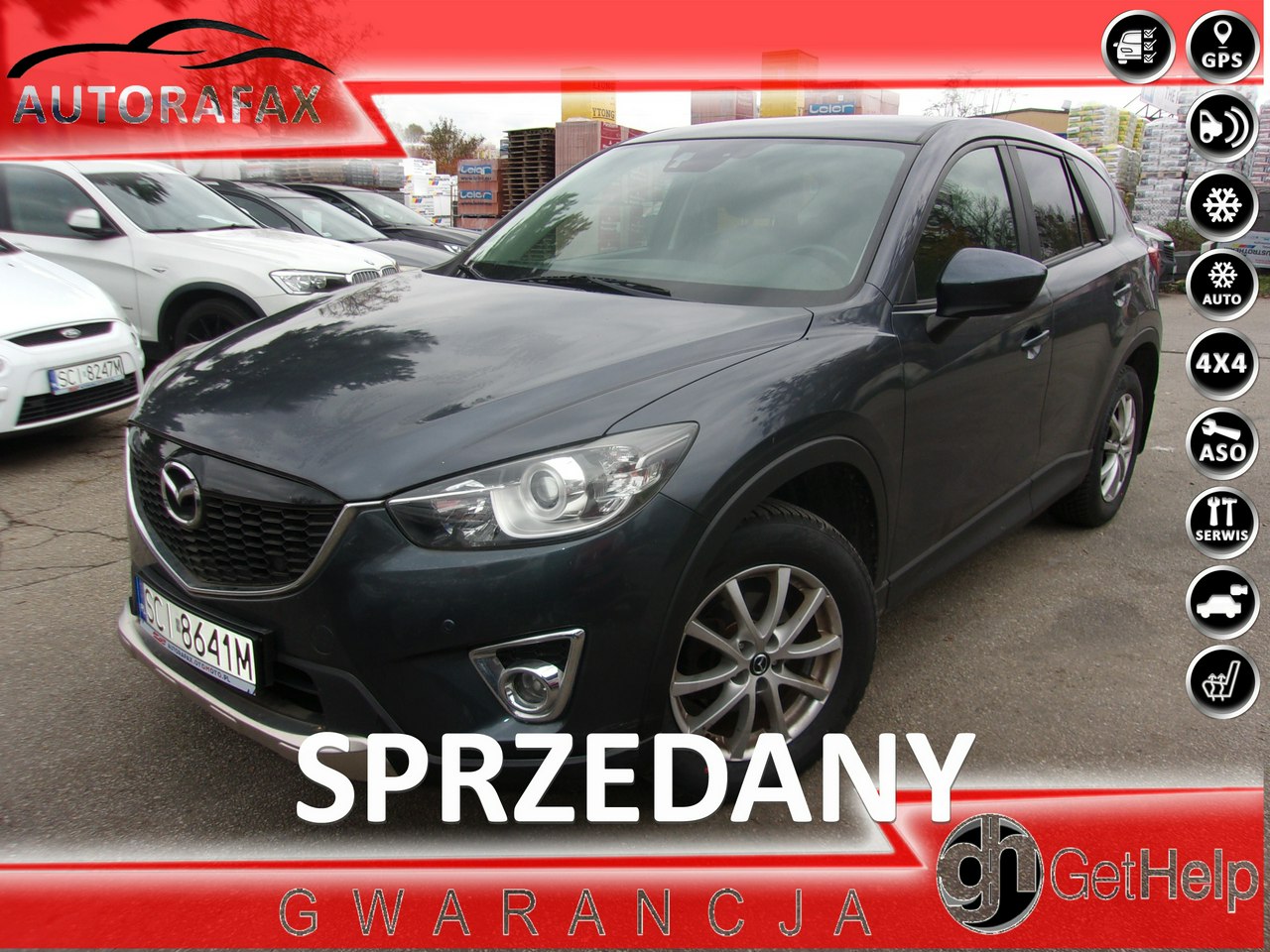 Mazda Cx-5  | 4X4 Automatyczny | Manualna | 160 Km | Grafitowy