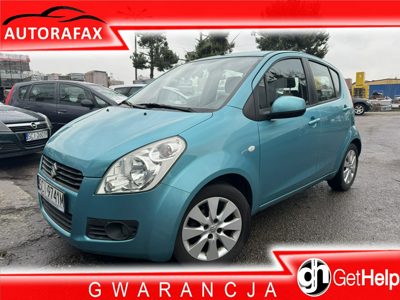 Suzuki Splash | Fwd (Przód) | Manualna | 85 Km | Niebieski