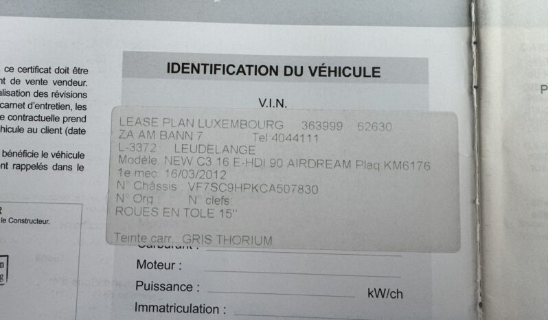 CITROEN C3  | FWD (przód) | Manualna | 92 KM | grafitowy full