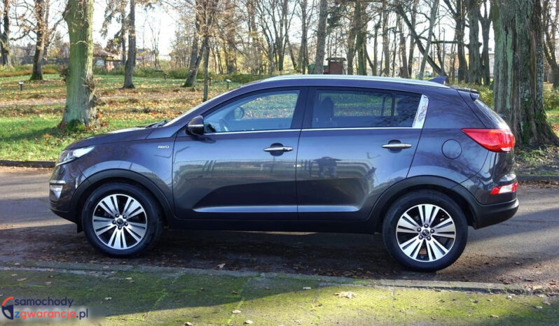 KIA Sportage  | 4×4 (doł. automatycznie) | Automatyczna | 184 KM | Szary full