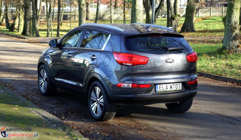 KIA Sportage  | 4×4 (doł. automatycznie) | Automatyczna | 184 KM | Szary full