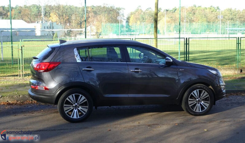 KIA Sportage  | 4×4 (doł. automatycznie) | Automatyczna | 184 KM | Szary full