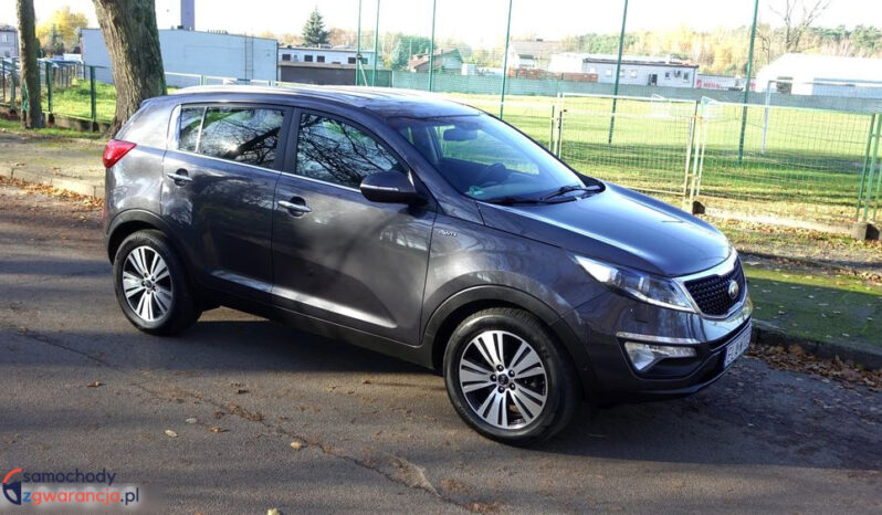 KIA Sportage  | 4×4 (doł. automatycznie) | Automatyczna | 184 KM | Szary full