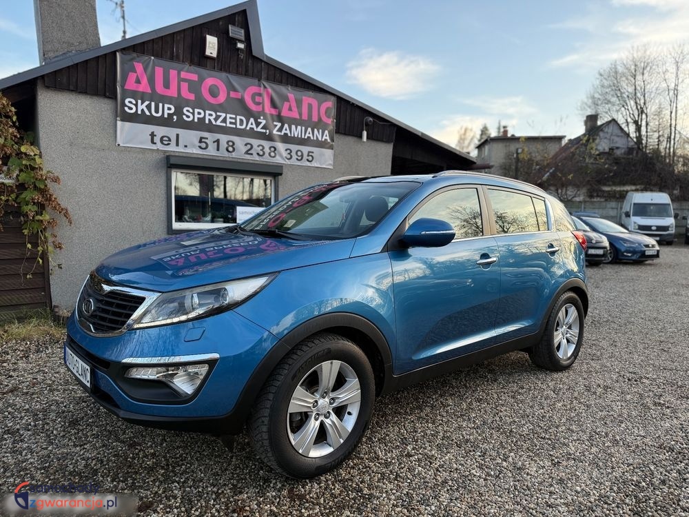 Kia Sportage  | Fwd (Przód) | Manualna | 136 Km | Niebieski