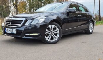 MERCEDES-BENZ Klasa E | RWD (tył) | Automatyczna | 136 KM | Czarny full