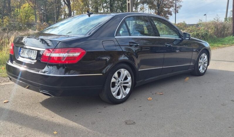 MERCEDES-BENZ Klasa E | RWD (tył) | Automatyczna | 136 KM | Czarny full