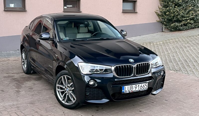 BMW X4  | 4×4 (doł. automatycznie) | Automatyczna | 190 KM | Granatowy full
