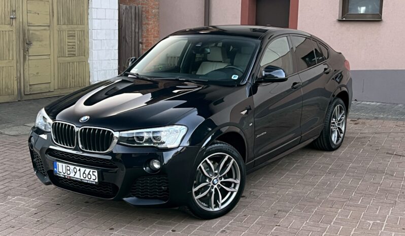 BMW X4  | 4×4 (doł. automatycznie) | Automatyczna | 190 KM | Granatowy full