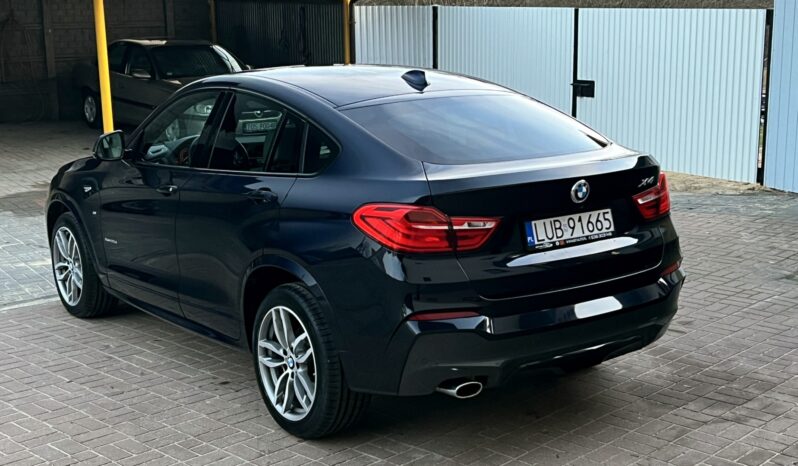 BMW X4  | 4×4 (doł. automatycznie) | Automatyczna | 190 KM | Granatowy full