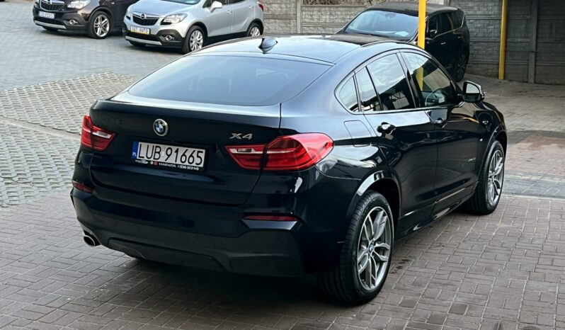 BMW X4  | 4×4 (doł. automatycznie) | Automatyczna | 190 KM | Granatowy full