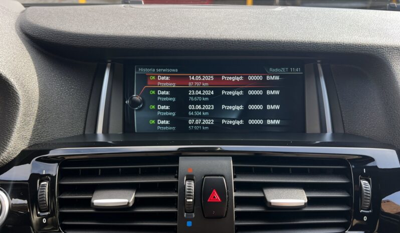 BMW X4  | 4×4 (doł. automatycznie) | Automatyczna | 190 KM | Granatowy full