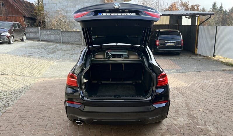 BMW X4  | 4×4 (doł. automatycznie) | Automatyczna | 190 KM | Granatowy full