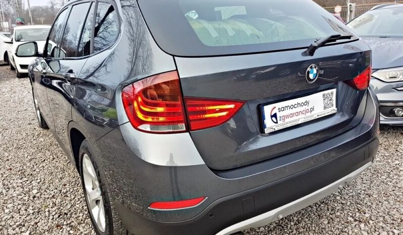 BMW X1  | 4×4 (doł. automatycznie) | Automatyczna | 143 KM | Szary full