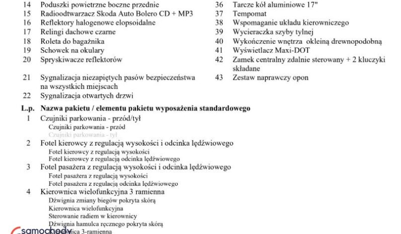 SKODA Octavia  | FWD (przód) | Automatyczna | 149 KM | Szary full