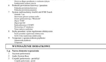 OPEL Insignia  | 4×4 (stały) | Automatyczna | 170 KM | Czarny full