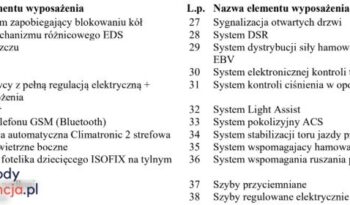 SKODA Octavia  | 4×4 (stały) | Automatyczna | 180 KM | Czarny full