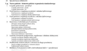 SKODA Octavia  | 4×4 (stały) | Automatyczna | 180 KM | Czarny full